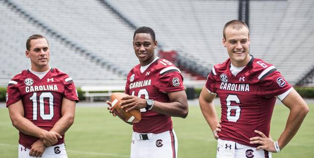 SCOOP: At least two of these guys will NOT be named starting QB (Photo: thestate.com)